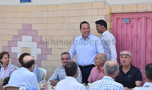 Akhisar Belediye Başkanı Dutlulu, Şeyhisa Mahallesi Sakinleriyle Bir Araya Geldi