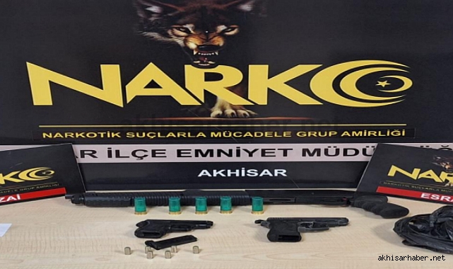 Akhisar'da 10 farklı adrese uyuşturucu operasyonu