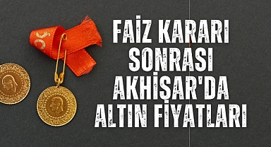 Akhisar’da 24 Ağustos 2023 tarihli altın fiyatları