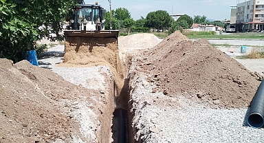 Akhisar'da Yeni İmara Açılan Sokaklara Yeni Altyapı