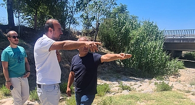 Akhisar içerisinden geçen kanal DSİ tarafından temizlenecek