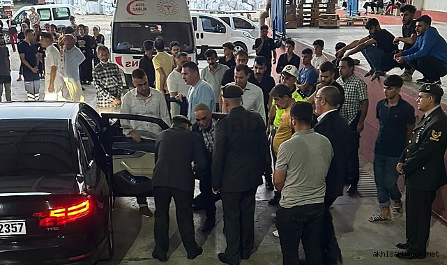 Alaşehir’de çalışan babaya oğlunun şehadet haberi verildi