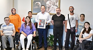 Başkanı Besim Dutlulu, Engelliler Meclisi Başkanı ve Ekibini Ağırladı