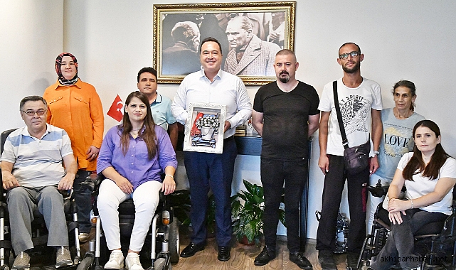 Başkanı Besim Dutlulu, Engelliler Meclisi Başkanı ve Ekibini Ağırladı
