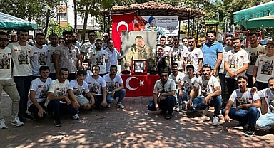 Boyalı Mahallesi Gençleri Şehit Piyade Uzman Çavuş Reşat ERGİN'i dualarla andılar