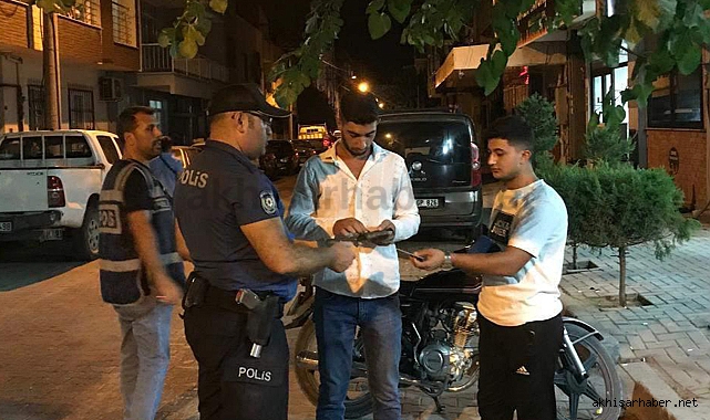 Emniyet Müdürlüğünden Genel Asayiş Uygulaması