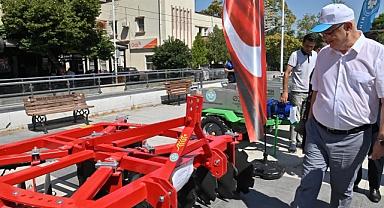 Hacıibrahimler, Sazoba ve Beyoba Mahallelerine tarım makinesi teslim edildi