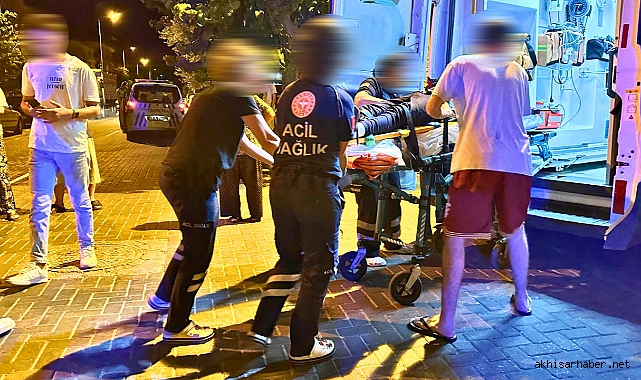 Hürriyet Mahallesinde otomobil ile motosiklet çarpıştı! 1 yaralı