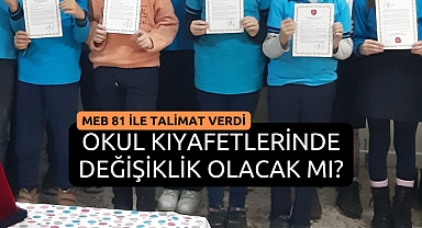 MEB'den yeni okul kıyafeti kararı!