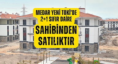 Medar Yeni TOKİ Binaları Satılık 2+1 Daire