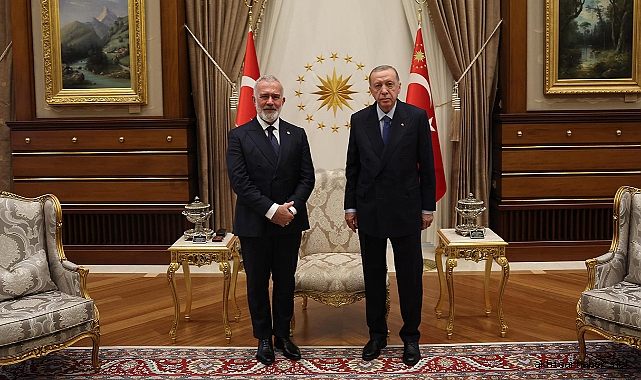 Yenişehirlioğlu, Cumhurbaşkanı Erdoğan ile Külliye'de buluştu