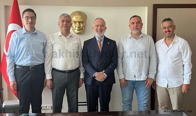 Yenişehirlioğlu, Kaymakam Murat Kütük'ü ziyaret etti