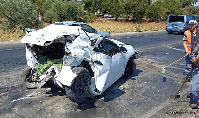 Zincirleme Kaza Manisa'da 5 Yaralı Bıraktı