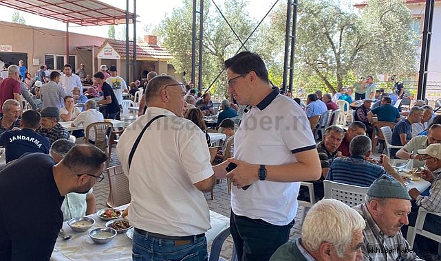 AK Parti Akhisar İlçe Başkanı ve Yönetimi Geleneksel Köy Hayırlarına Katıldı