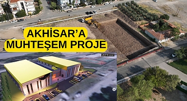 Akhisar'da Yeni Olimpik Yüzme Havuzu ve Kapalı Spor Salonu İnşaatı Başladı