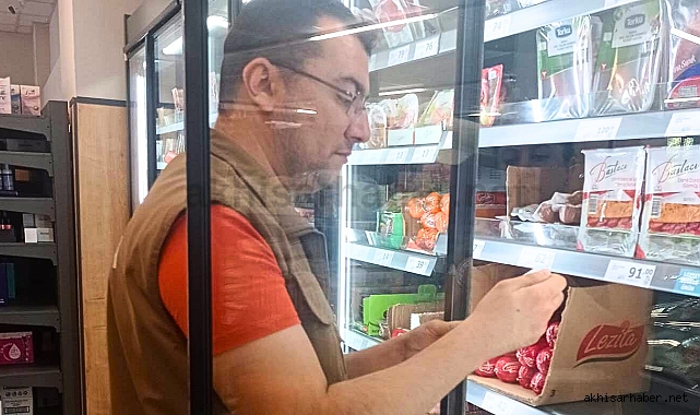 Akhisar İlçe Tarım Müdürlüğü'nden Gıda Satış Yeri Denetimleri