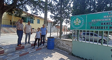 Akhisar Merkez Mezarlık ve Gasilhane Binasında İnceleme