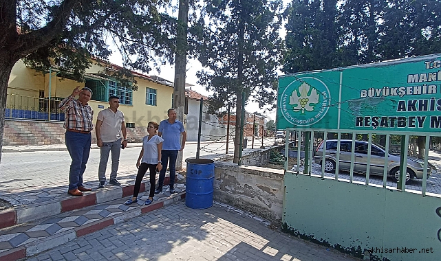 Akhisar Merkez Mezarlık ve Gasilhane Binasında İnceleme