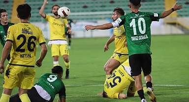 Akhisarspor evindeki ilk maçında Ağrı ile 1-1 berabere kaldı