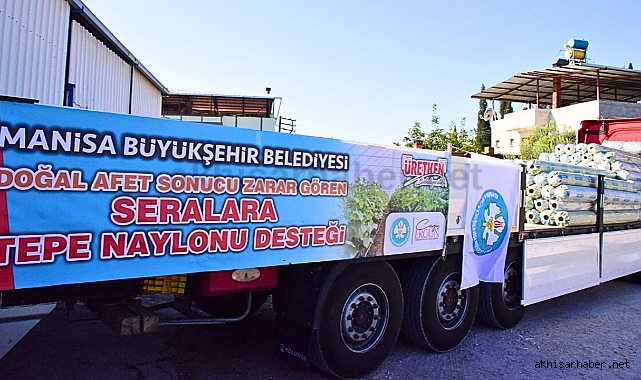 Büyükşehir, Afetten Etkilenen Çiftçilerin Yanında