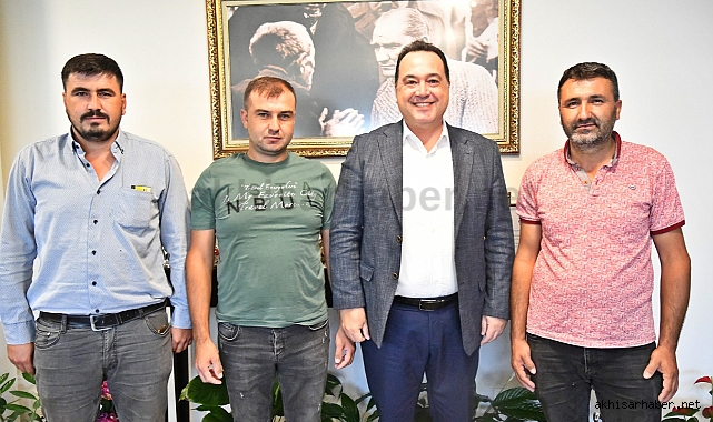 Gökçeahmet Mahallesi'nden Başkan Dutlulu'ya ziyaret