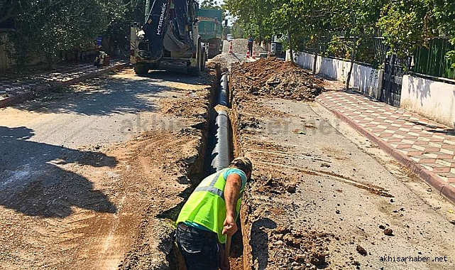 Hürriyet Mahallesinde Yağmursuyu Hattı Çalışmaları Tamamlandı
