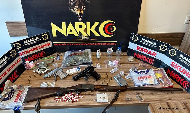 Manisa'da Büyük Uyuşturucu Operasyonu; 7 Tutuklama, 143 Sentetik Hap Ele Geçirildi