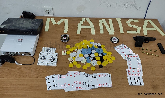 Manisa'da Kumar Operasyonu: 12 Kişiye Cezai İşlem Uygulandı