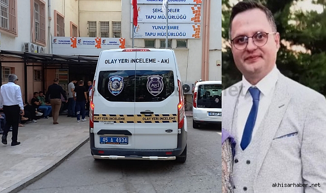 Manisa’da Tapu Müdürlüğünde Şok!