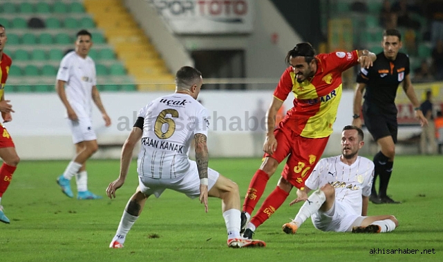 Manisa FK, Akhisar'da Göztepe'den puan alamadı