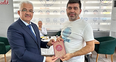 Müftü Salman, Akhisarlı Basın Mensuplarıyla Buluştu