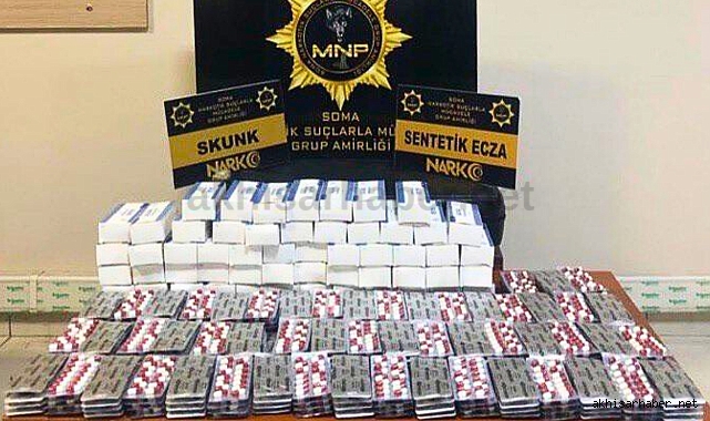 Soma’da Uyuşturucu Operasyonu: 4 Şüpheli Tutuklandı