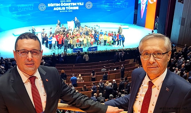 Süleyman Erdem, 2023-2024 Eğitim Öğretim Yılı Açılış Törenine katıldı