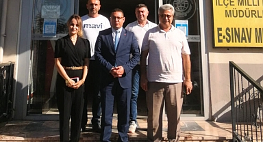 Süleyman Erdem'den, Halk Eğitim Merkezi'ne ziyaret