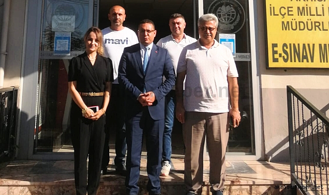 Süleyman Erdem'den, Halk Eğitim Merkezi'ne ziyaret