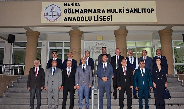 17 ilçenin Milli Eğitim Müdürleri Gölmarmara'da toplandı