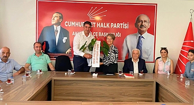 Akhisar Bakkallar Odasından CHP'ye ziyaret