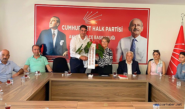 Akhisar Bakkallar Odasından CHP'ye ziyaret