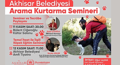 Akhisar Belediyesi Arama Kurtarma Eğitimi Düzenliyor
