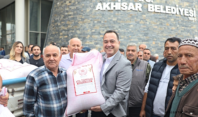 Akhisar Belediyesi'nden Çiftçilere Ücretsiz Ata Tohumu Desteği