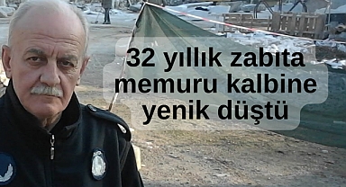 Akhisar Belediyesi'nde görevli 32 yıllık zabıta memuru kalbine yenik düştü