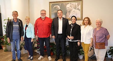 Akhisar Çağdaş Yaşamı Destekleme Derneği'nden Başkan Dutlulu'ya ziyaret