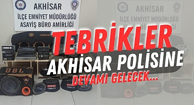 Akhisar'da Art arda Meydana Gelen Otodan Hırsızlık Olayları Son Buldu