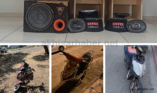 Akhisar'da çalıntı 10 motosiklet ve 8 elektrikli bisiklet sahiplerine teslim edildi