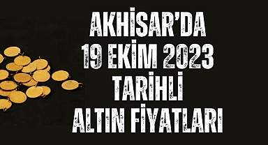 Akhisar’da çeyrek altın 3 bin lirayı geçti! İşte altın fiyatları