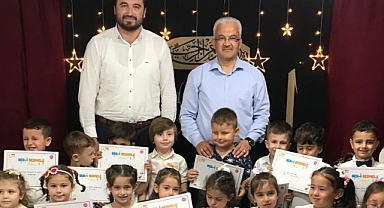 Akhisar'da Minikler İçin Özel Bed-i Besmele Programı Heyecanı
