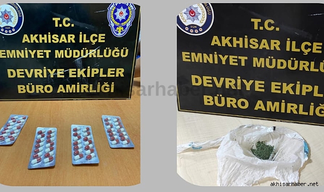 Akhisar Narkotik Suçlarla Mücadele Şube Müdürlüğünden büyük başarı