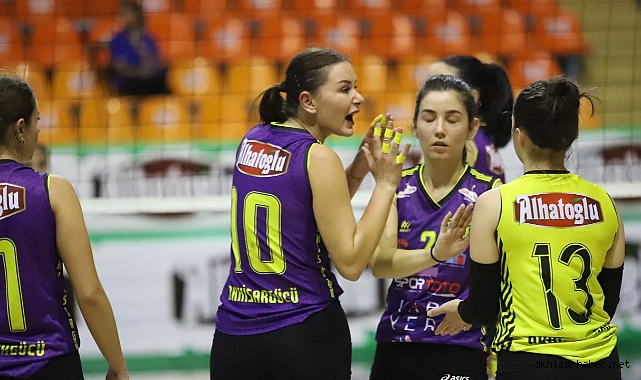 Akhisargücü Voleybol Takımı, Manisa Ata Spor'u Set Vermeden Yendi