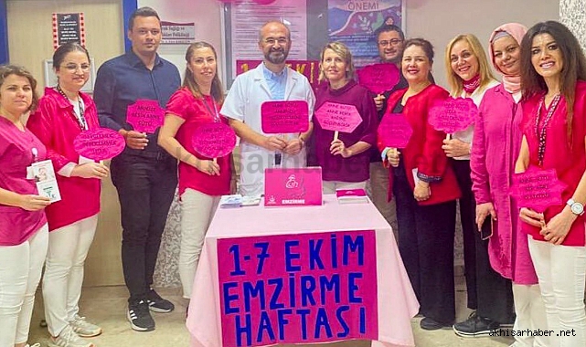 Akhisarlı anne ve anne adaylarına anne sütünün önemi anlatıldı