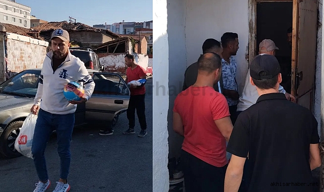 Akhisarspor Taraftar Grubu Akigolar'dan anlamlı yardım